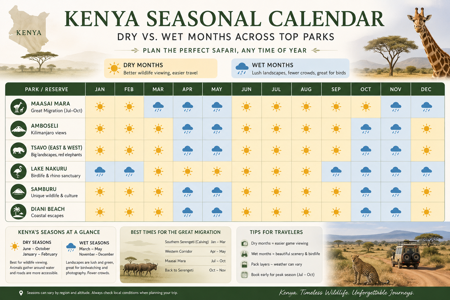 When Is the Best Time to Go on an African Safari? Month-by-Month Guide