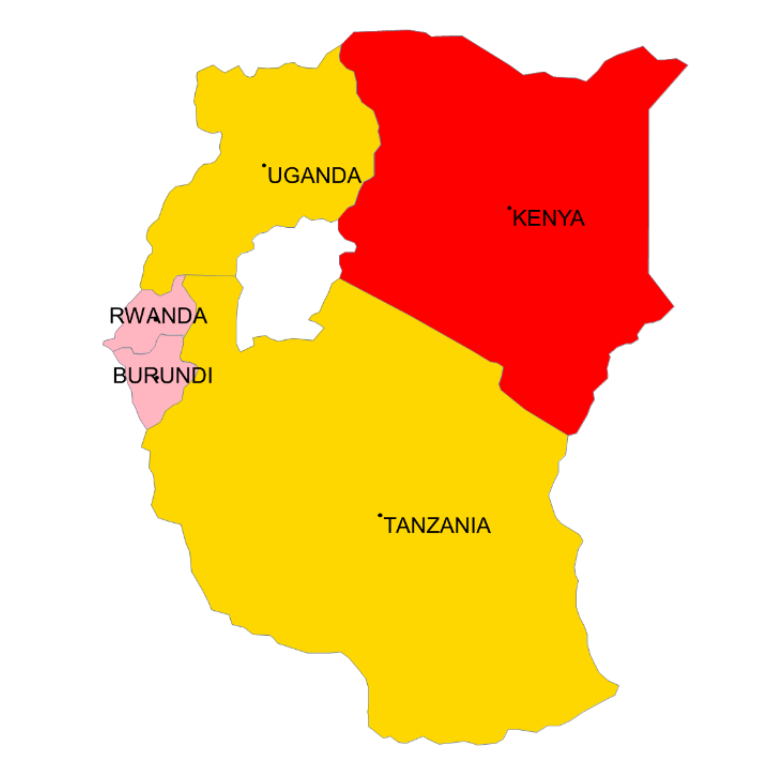 Uganda Rwanda Tanzania