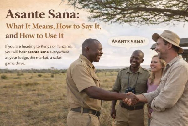 Swahili phrases safari