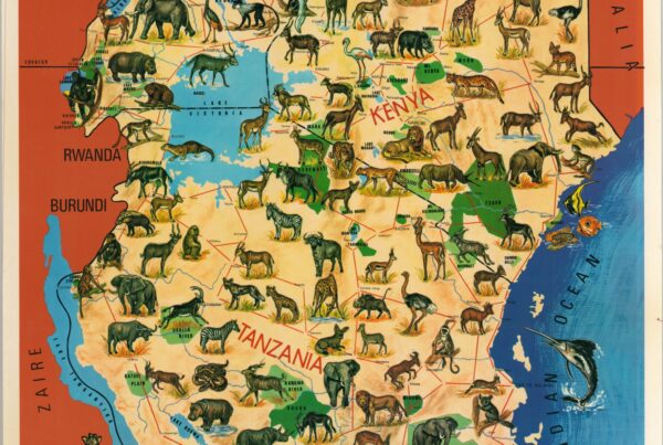 Africa Safari Map
